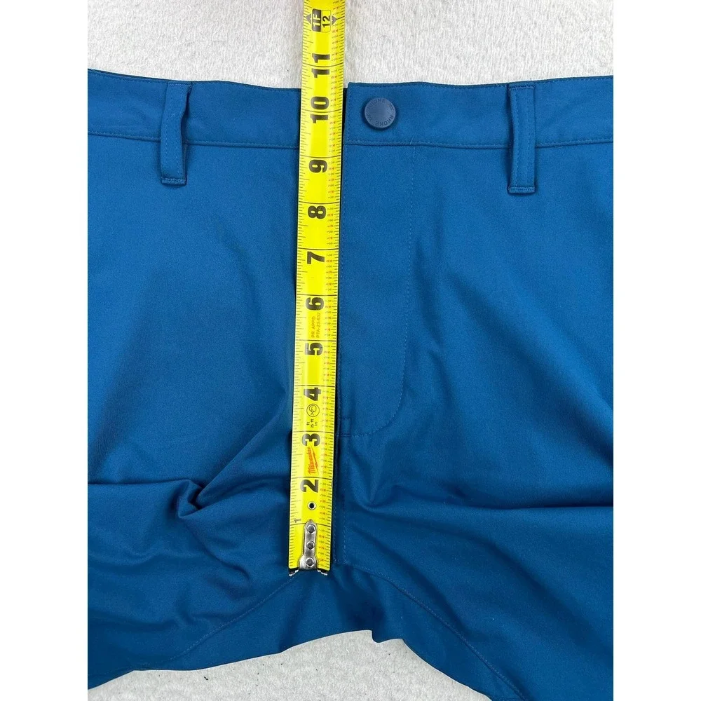Rhone Pants Mens 31x30 Blue Commuter Slim Tapered Performance Golf Tech Chino